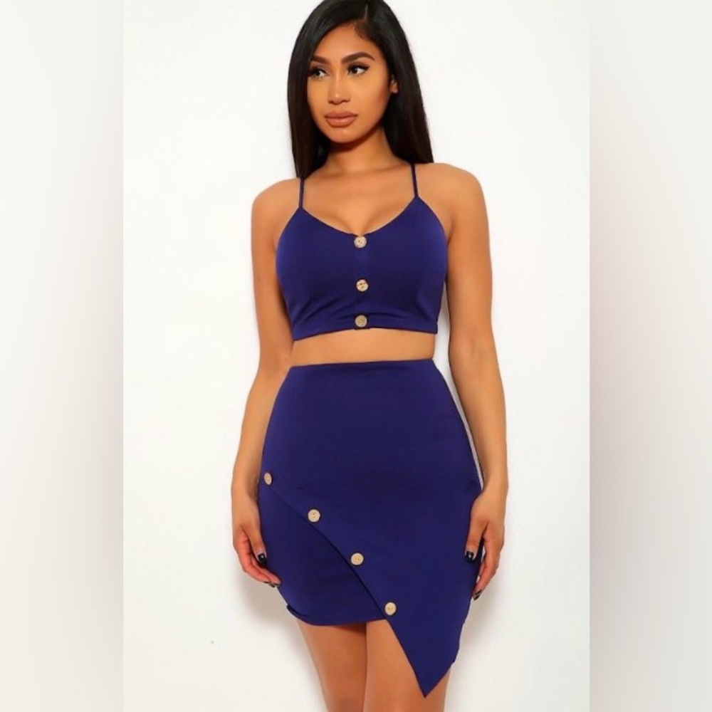 Two piece skirt set